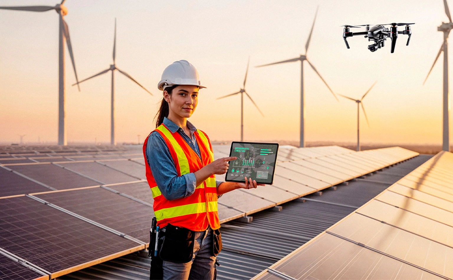 Close-pass drone inspection of a 2.3 MW GE wind turbine blade in Aspari