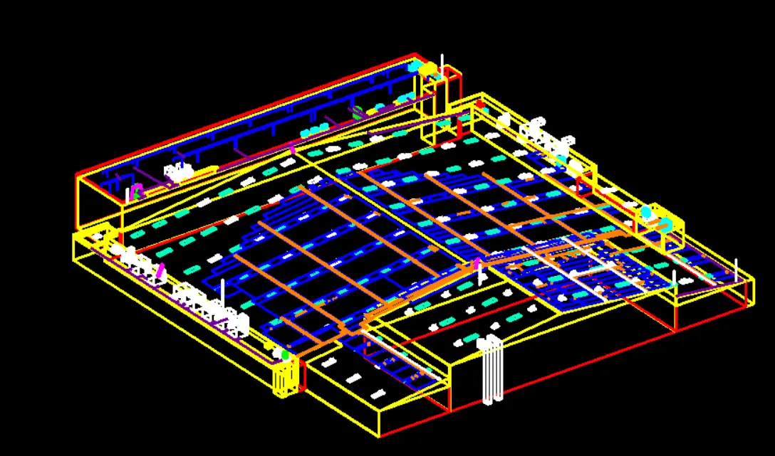 3D solar rooftop with solar panels on a roof