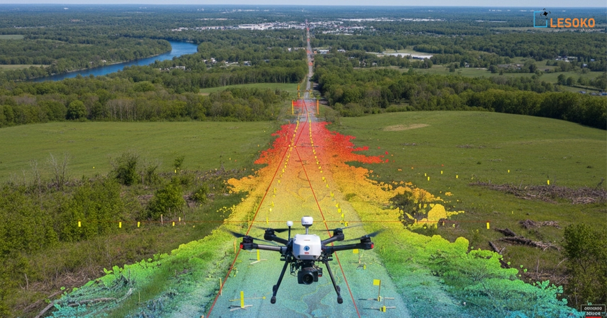 Lesoko’s Drone-as-a-Service solutions providing aerial data and inspection services in India