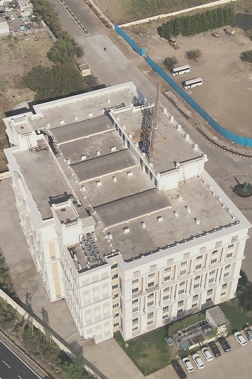 Drone solar rooftop survey services coverage map across India showing all major solar states