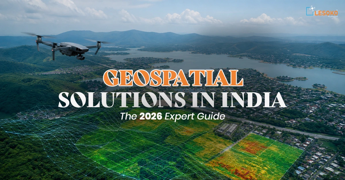 drone geospatial survey india infrastructure 2026